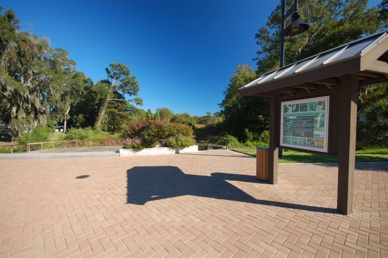 Entrance to Cypress Wetlands